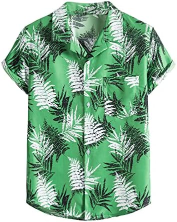 תלבושת תלבושת שני חלקים גברים גברים אביב קיץ 2 ערכות חתיכות חוף מודפסות חולצה שרוול קצר