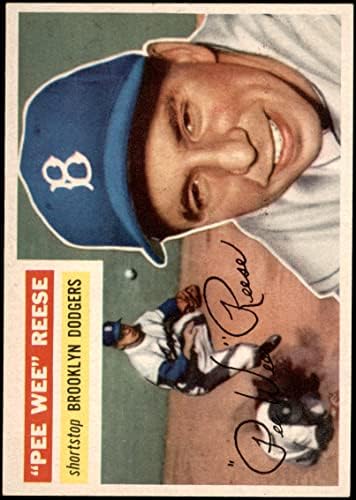 1956 Topps 260 Pee Wee Reese Brooklyn Dodgers NM Dodgers