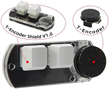 Hiccyrodly T-Encoder v1.0 CH552 התאמה אישית מאקרו עם APA102 RGB LED פיתוח לוח פיתוח מודול הרחבת כפתור כפתור