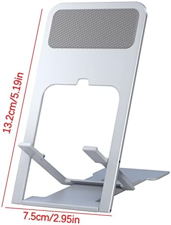 עמדת קיפול שטוחה עצלה ניידת עמדת שולחן עבודה יצירתי ABS טלפונים ניידים מעמד טבלט מתקפל סוגר טלפון נייד מחזיק EA7
