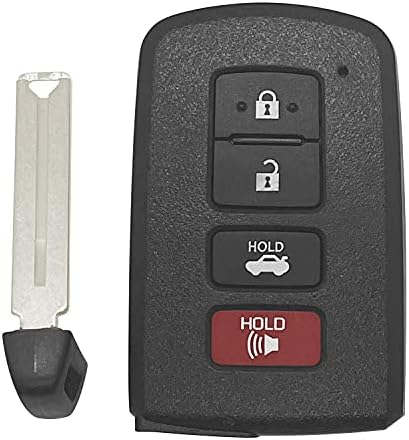 כניסה ללא מפתח מחליפה מפתח מרחוק מפתח לטויוטה אבאלון 2013-2020, קאמרי 2013-2017, קורולה 2013-2018 FCCID: HYQ14FBA 281451-0020 'G'; על ידי Auto Key Max Max