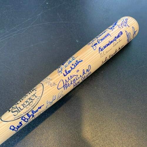 יפה טום סיבר בוב גיבסון נולן ראיין לא קנקנים חתימים עטלף JSA COA - עטלפי MLB עם חתימה