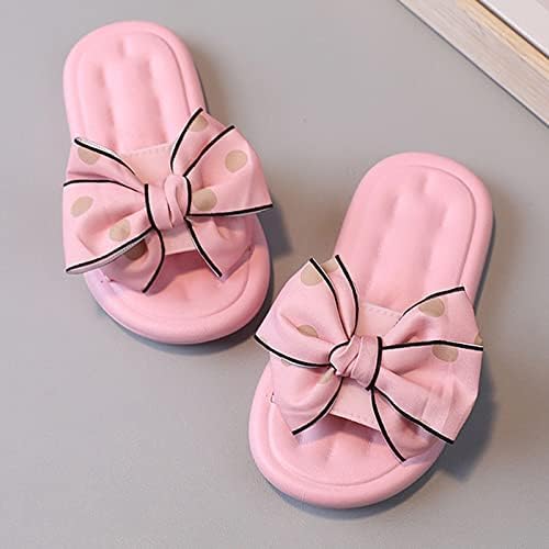 ילדים נעליים לילדים נעלי קשת קשת נסיכה נעליים ביתיות נעליות חיצוניות חמודות ללבוש נעלי קשת רכות תחתיות רכות