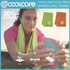 מגבת קירור של Coolcore לגברים ונשים בגודל 27.5 x 60 מגבת לחדר כושר נסיעות גולף יוגה