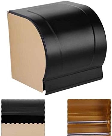 WSSBK חלל אלומיניום גליל שירותי נייר מגבת מחזיק, קופסאות קיר רכוב קופסאות טולייט קופסאות טולייט קופסאות חדר אמבטיה אבק אבק נייר טואלט מארז