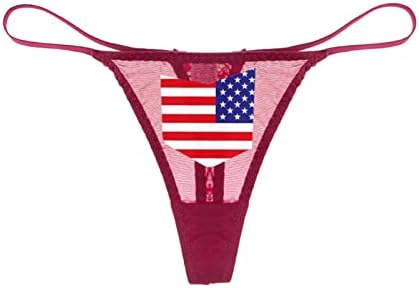 בתוספת גודל יולדות תחתונים מעל את בטן 3 נשים לאומי דגל הדפסת סקסי רקום נשים תחתונים בתוספת