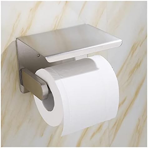 שבר נירוסטה נירון מחזיק נייר טואלט קיר הר בית חדר אמבטיה WC נייר טלפון מדף מדף מגבת מגבת אביזרים