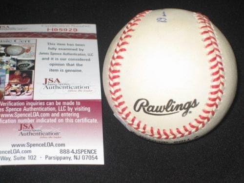 בן צ'יקו ריצ'רדסון חתם על חתימה על חתימה ליגת הכושי האותנטית Onl Baseball JSA - כדורי חתימה