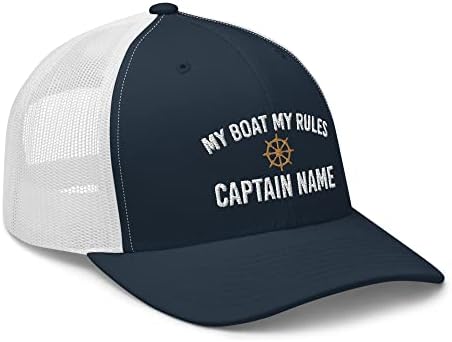 אישית קפטן רקום נהג משאית כובע, מצחיק שיט סיילור ימי סירת כובע