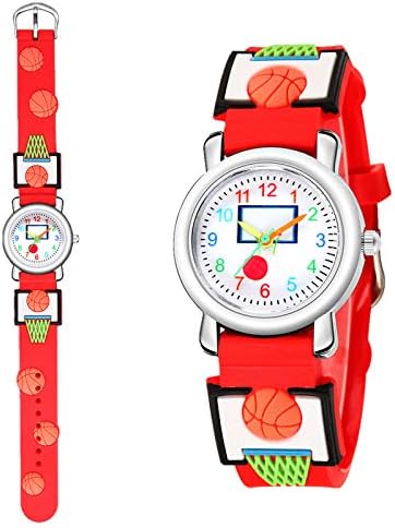 שעון בית ספר לילדים סיליקון ספורט שעון שעון פנאי לילדים שעון אטום מים בנות שחייה בגילאי 5-12 ספורט חיצוני שעון חכם שעון אטום