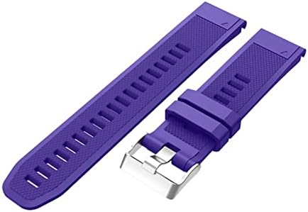 GHFHSG Sport Silicone Watchband רצועת כף היד עבור Garmin Fenix ​​6x 6S Pro 5x 5S 5S Plus 3 3HR 20 22 26 ממ EasyFit מהיר מהיר להקת wirst