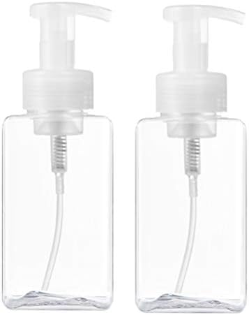 2 יחידות קצף מתקן לסבון למילוי חוזר נוזל סבון משאבת בקבוקי פלסטיק מיכל עבור תוצרת בית נוזל סבון צלחת סבון 650 מ