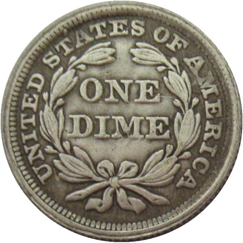 דגל אמריקאי 10 סנט 1880 מטבע זיכרון מצופה כסף מצופה