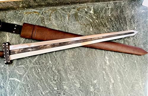 PSK198-40 אינץ 'חרב חרב ריידר חרב - חרב בעבודת יד נפאל חרב אימונים, מגיעה עם נדן עור בעבודת יד