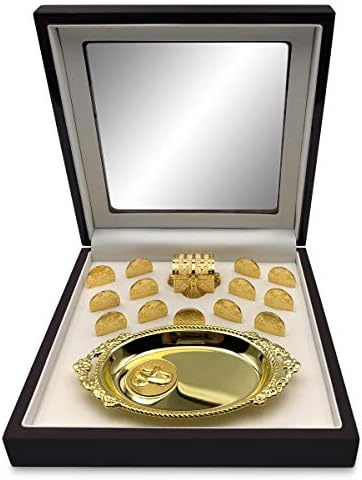 מטבעות אחדות לחתונה - מטבעות חתונה בעבודת יד עם דלוקס עם קופסת תצוגה יפה - Arras מזכרת חתונה מסורתית - קופסת דקורטיבית אלגנטית לנישול עם סט מטבעות 13 חלקים