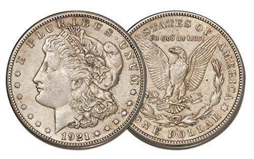 1921 - מורגן דולר דולר XF ומעלה