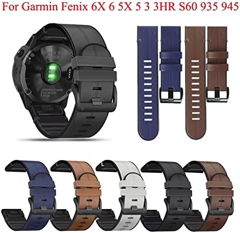 AXTI 22 26 ממ להקה עבור Garmin Fenix ​​7 7x 6 5x 5 Plus 3 3HR 935 945 S60 QuickFit Watch Strap צמיד עבור fenix 6x 6x Pro