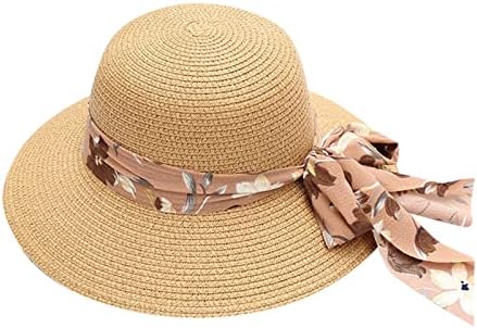 כובעי קיץ לנשים רחבות בונגרס נשים קש חוף כובע ילדה קטנה כובע שמש כובעי נשים מתקפלות כובע היקף