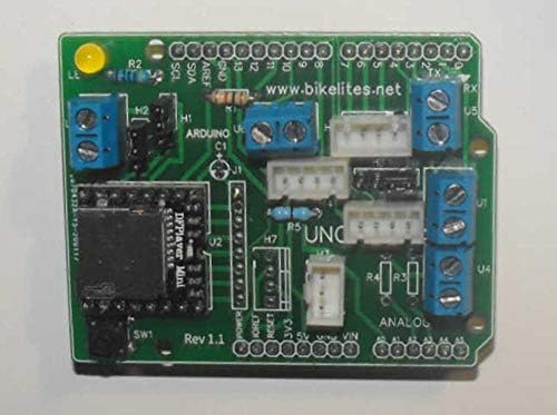 Bikelites dfplayer ומגן הרחבה עבור Arduino Uno SH-11: