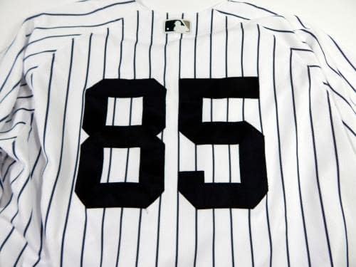 2021 ניו יורק יאנקיס לואיס ססה 85 משחק הונפק ג'רזי לבן טלאי 16 46 85 - משחק משומש גופיות MLB