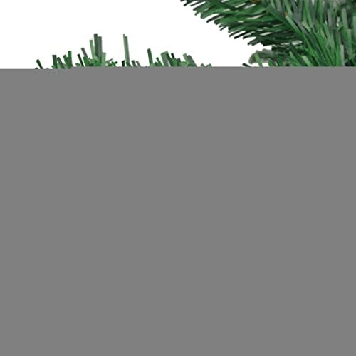 עץ חג המולד המלאכותי, עץ חג המולד מיני, עץ חג המולד בחוש גבוה, עץ חג המולד היוקרתי, עץ חג המולד עם אורות, או עיצוב פנים וחופש חיצוני, עם נוריות LED וכדור סט L 94.5 ירוק