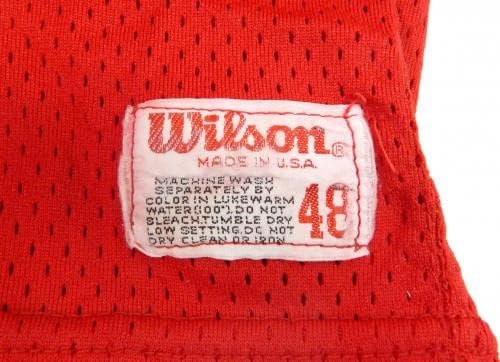 בסוף שנות השמונים של המאה העשרים בתחילת שנות התשעים סן פרנסיסקו 49ers 96 משחק השתמשו בג'רזי אדום 48 754 - משחק NFL לא חתום בשימוש בגופיות משומשות