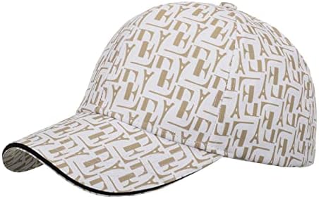 מנהונג אופנה נשים גברים ספורט הדפסת מכתב נושם חוף מתכוונן כובע בייסבול כובע בייסבול כובע גבוה