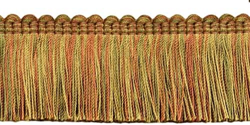 2 אוסף ארוך של אלכסנדר מברשת שוליים שוליים, Lemongrass Gold Multicoror LX02 12 יארד