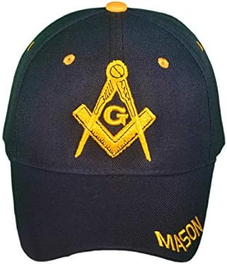אבורנקו בונה חופשי מייסון לודג ' סמל מתכוונן 3 ד רקמת בייסבול כובע כובע