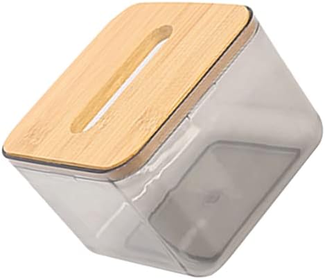 קופסאות אחסון Doitool דקורטיביות קופסת רקמות ברקמות מחזיק אחסון רקמות שולחן עבודה מחזיק מפיות טישו נייר טישו נייר מיכל אחסון רקמות למיכל מטבח משרדי אמבטיה