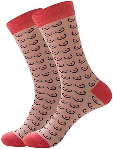 גרביים מהנות לנשים מתנות לצוות חידוש נשי גרבי כותנה גרביים אופקיים