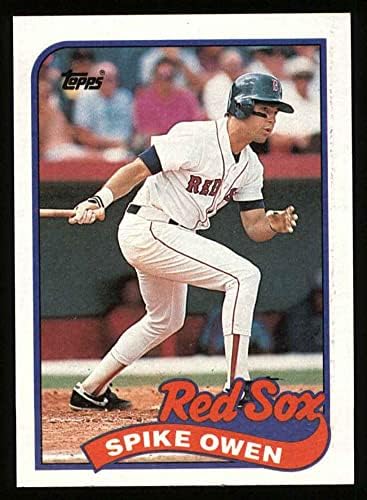 1989 Topps 123 ספייק אוון בוסטון רד סוקס NM/MT Red Sox