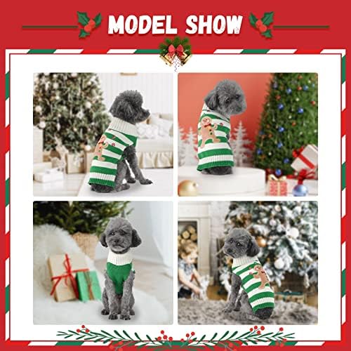 אברלו סוודרים של כלב חג המולד סוודרים חמודים גבר זנגוויל פס חג המולד סוודרים לכלבים חתולים