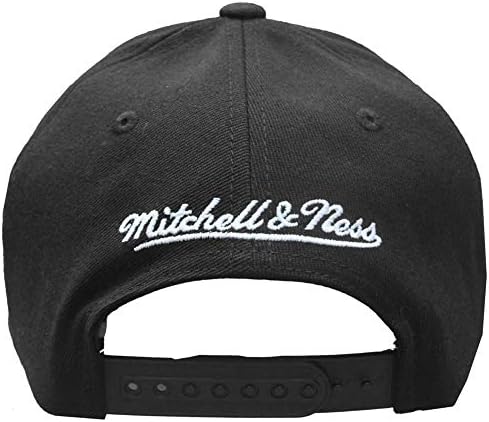 מיטשל ונס מיאמי היט שלט חוצות HW005 שחור קלאסי קלאסי קו רד סנאפבק כובע מתכוונן