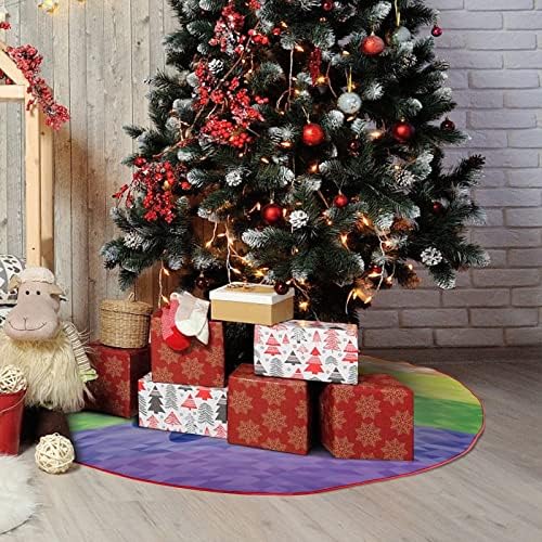 עוגן אייקון בתוך צבעי להטבים חצאית עץ חג המולד וינטג 'קישוטי חג המולד קישוטים לחג המולד למסיבת השנה החדשה לחג