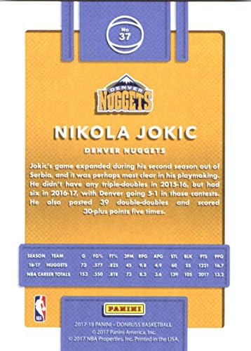 2017-18 דונרוס 37 Nikola Jokic Nuggets