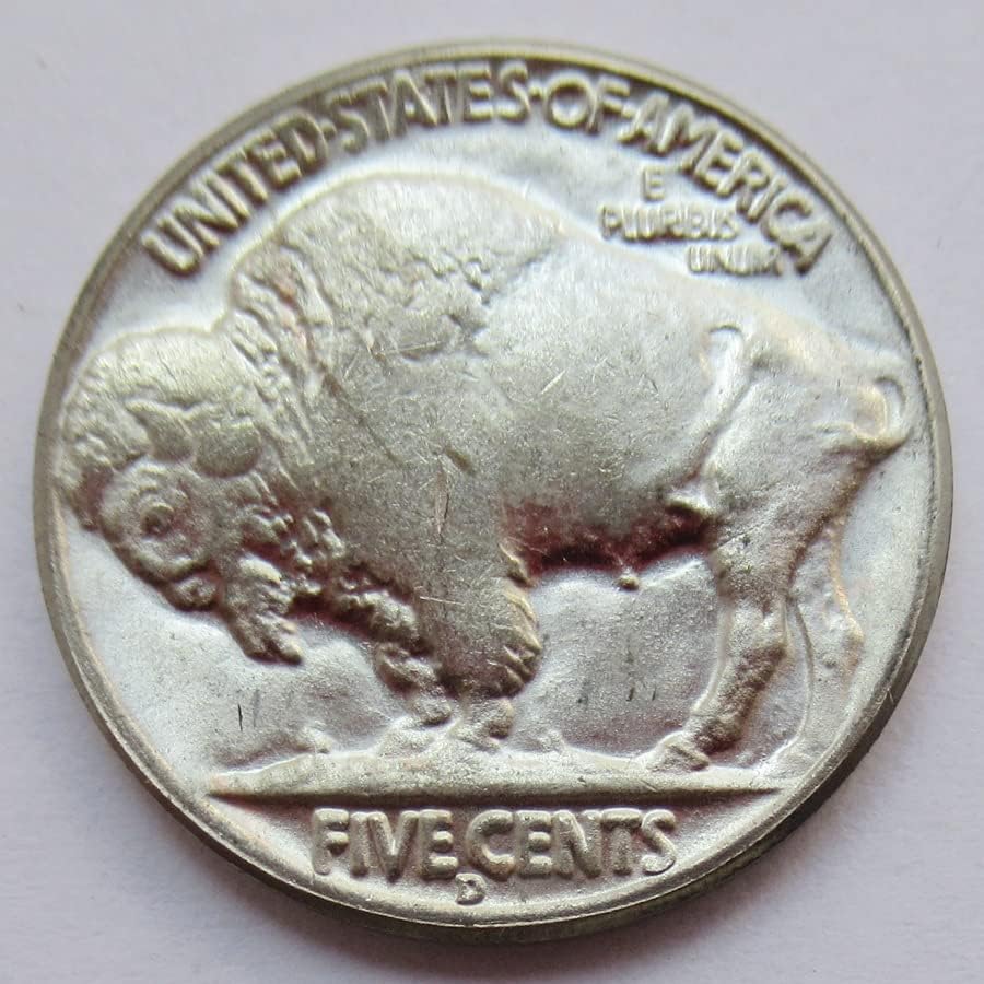 1927 ארהב 5 סנט באפלו העתק זר מטבע זיכרון