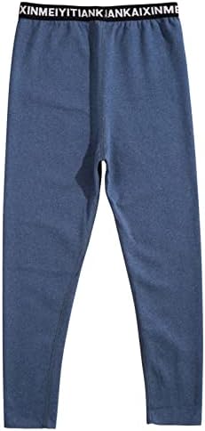 פלדי ילדים בנות בנים תחתונים תרמיים תחתונים תחתונים צמר חותלות מרופדות מכנסי דחיסה ארוכי ג'ונס