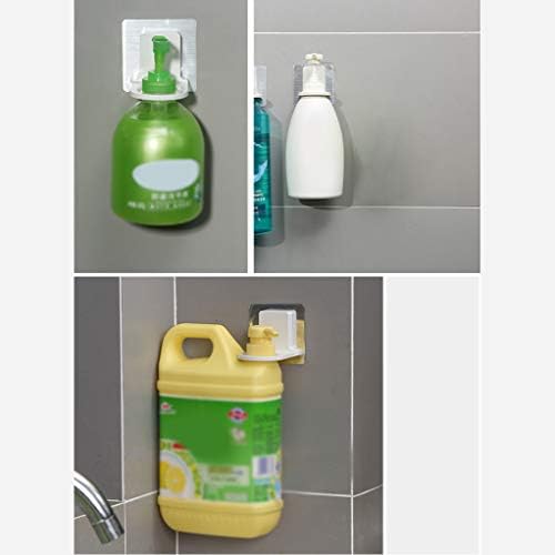 DBYLXMN ג'ל מחזיק קיר שמפו הר כוס יניקה מדף מדף אמבטיה מקלחת סבון נוזלי משק בית ומארגנים שקיות לאחסון בגדים