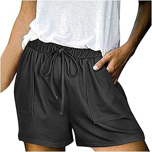 מכנסי קיץ קצרים לנשים מזדמנים עם מותניים גבוהים מזדמנים מכנסיים קצרים מכנסיים כדורעף מכנסיים קצרים
