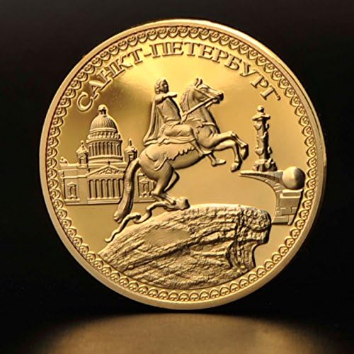 רוסיה פיטר האזכרה הגדולה הפוני הסובייטי דוהר מטבע זהב מדליות נשר ביזנטיות רוסיות מטבע זהב