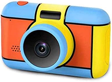מצלמת ילדים צבעונית לקיבואה-מצלמה דיגיטלית לבנות מצלמת צעצוע נטענת 1080 פני לבנים כרטיס מקליט וידאו כלול מתנות לבנים