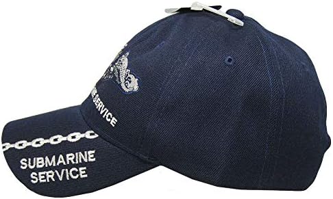 רוחות סחר שירות צוללות של חיל הים האמריקני כובע כובע רקום כחול כהה כובע 602איקס