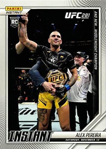 2022 Panini Instant UFC 139 כרטיס טירון של אלכס פריירה - רק 784 תוצרת!