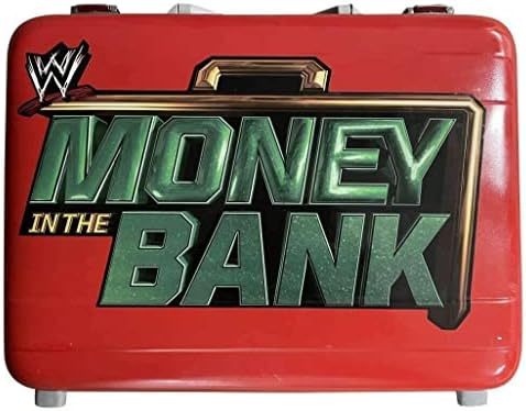 2013 רנדי אורטון WWE כסף מקורי בתיק הבנק WWE LOA - פריטים שונים של ההיאבקות החתימה
