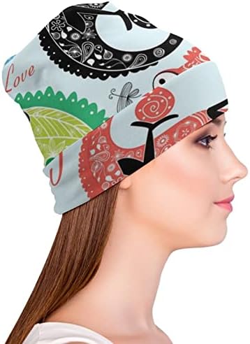 דפוסי זיקיות Baikutouan הדפס כובעי כפה לגברים נשים עם עיצובים כובע גולגולת