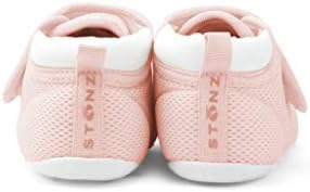 נעלי ספורט של סטונץ קרוזר-נעלי תינוק רכות ונעלי תינוקת, נעלי ספורט לתינוקות נושמות ונעלי פעוטות, עם פתח רחב וסגירת רצועה מתכווננת, נעלי הליכה לתינוקות, גיל 6-24 חודשים