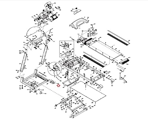 Hydra Fitness Exchange ימני כובע גלגל נייד MB0207005A עבודות TM58 TM59 TM273 TM363 הליכון