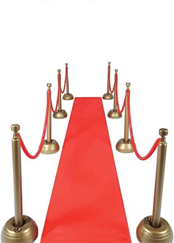 רץ מעבר לשטיח אדום למסיבה 24 ב × 15 רגל, 80 GSM חידוש אדום מבד פוליאסטר מבד רץ לחתונה, שטיח מסלול אדום למסיבות חג, אירועים מיוחדים