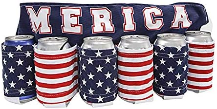 7 עצמאות יום נושאים לשתות מחזיק בירה חגורת יצירתי פיקניק מסיבת חגורה